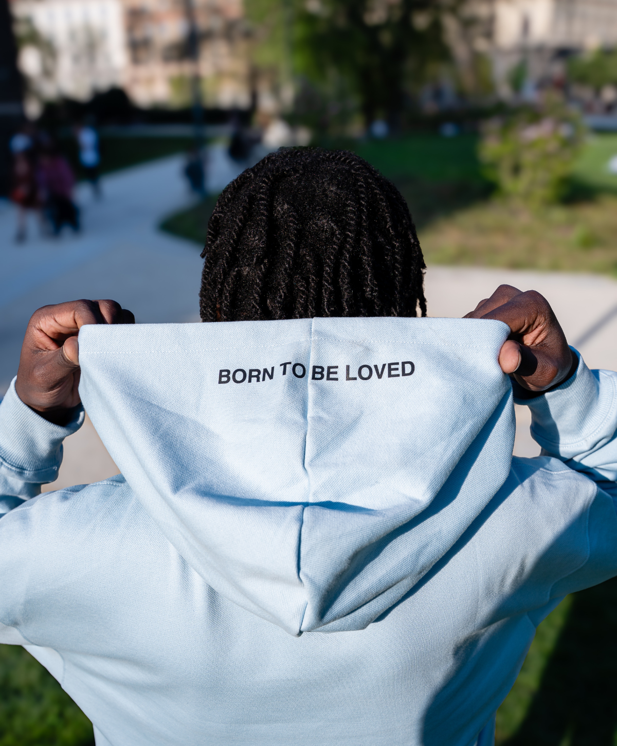 MENTOR HOODIE LIGHT BLUE