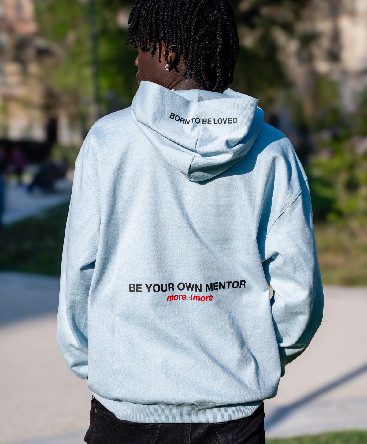 MENTOR HOODIE LIGHT BLUE