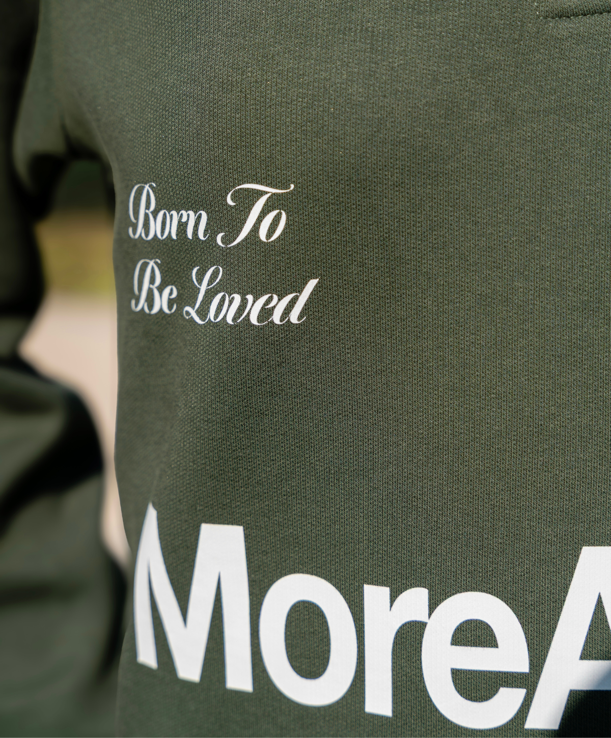 HALF-ZIP POLO SWEATSHIRT GREEN