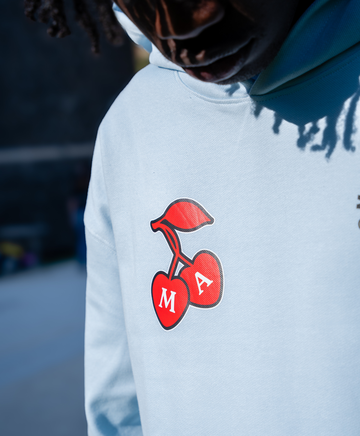 MENTOR HOODIE LIGHT BLUE