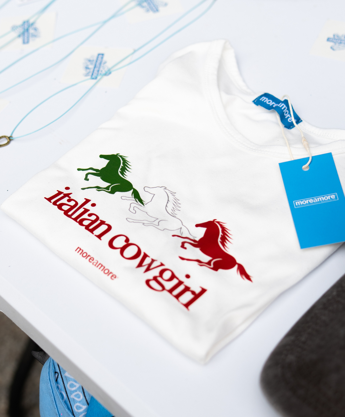 ITALIAN COWGIRL CROP TOP
