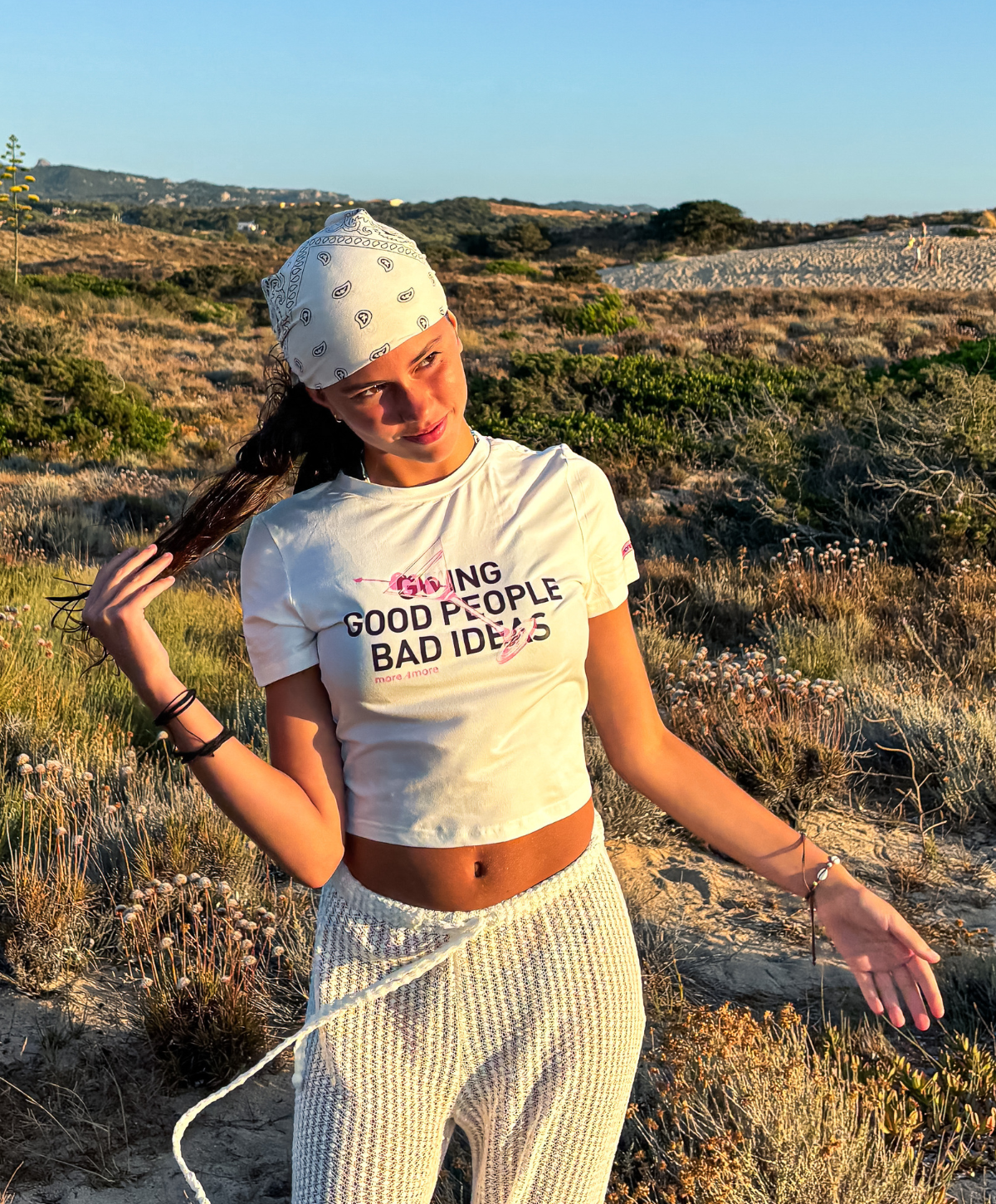 BAD IDEAS CROP TOP
