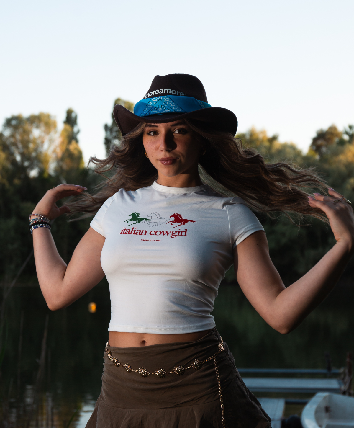 BROWN RODEO HAT