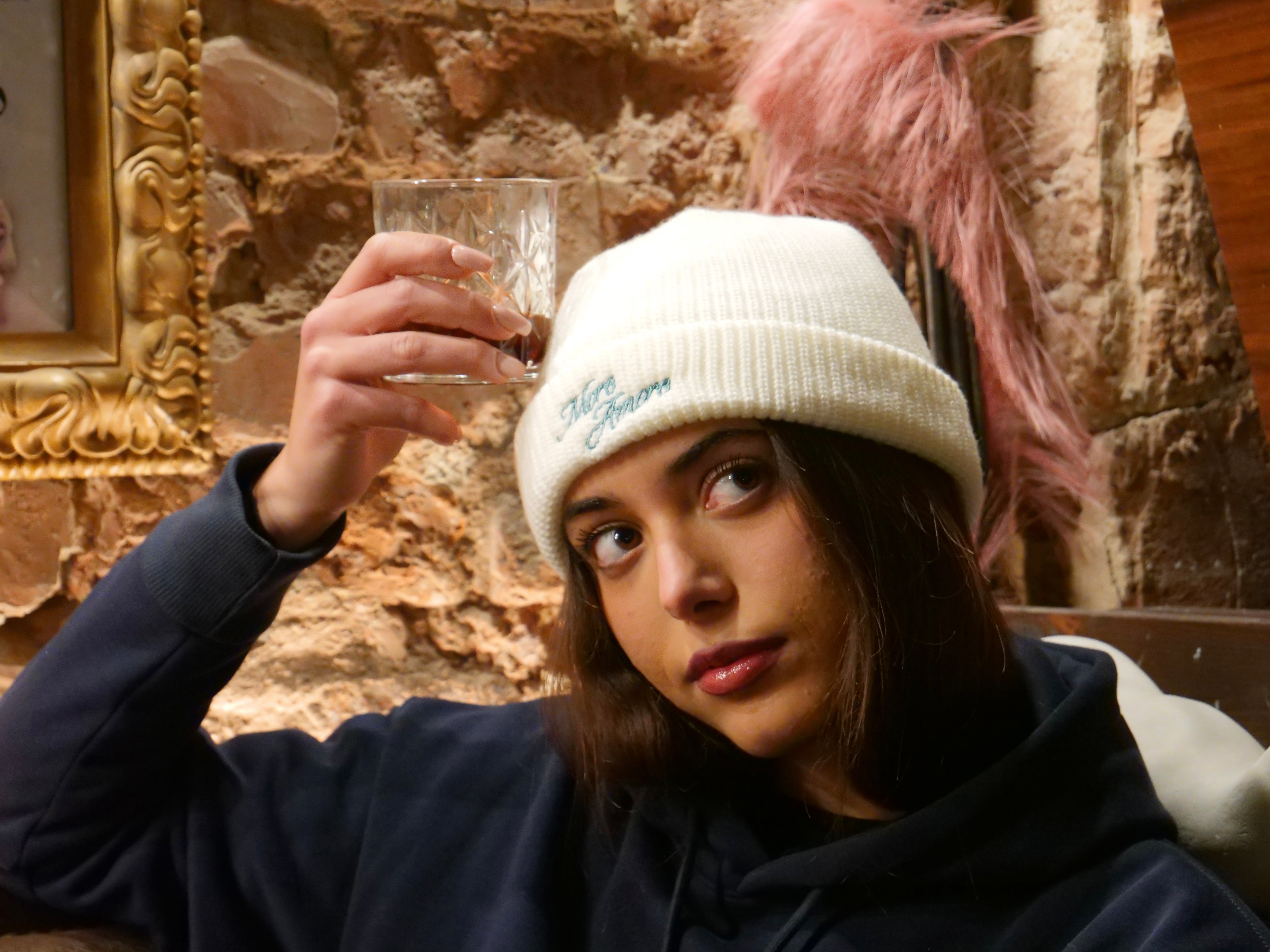 BEANIE WHITE