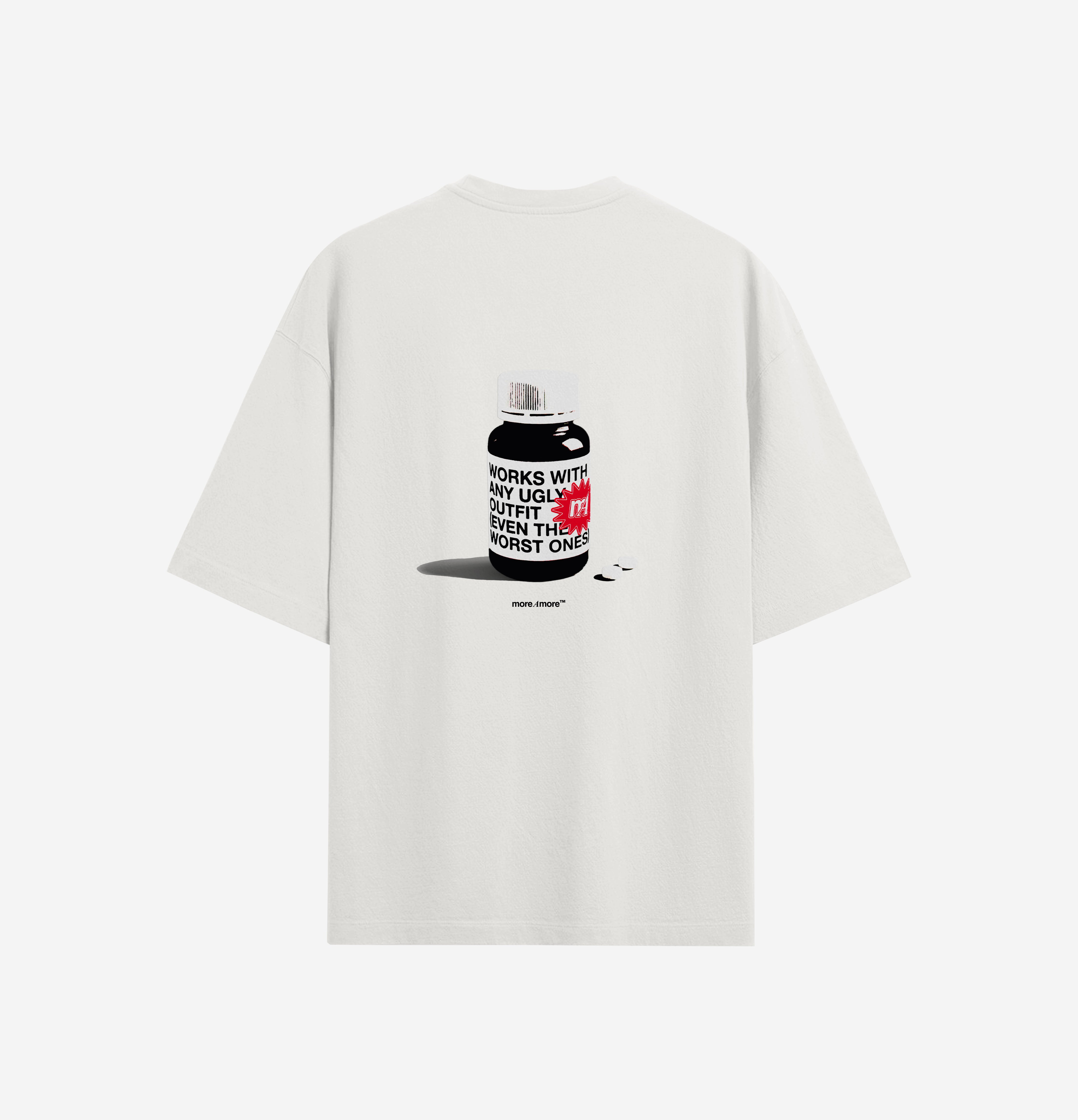 Back side t-shirt brand emergente streetwear
